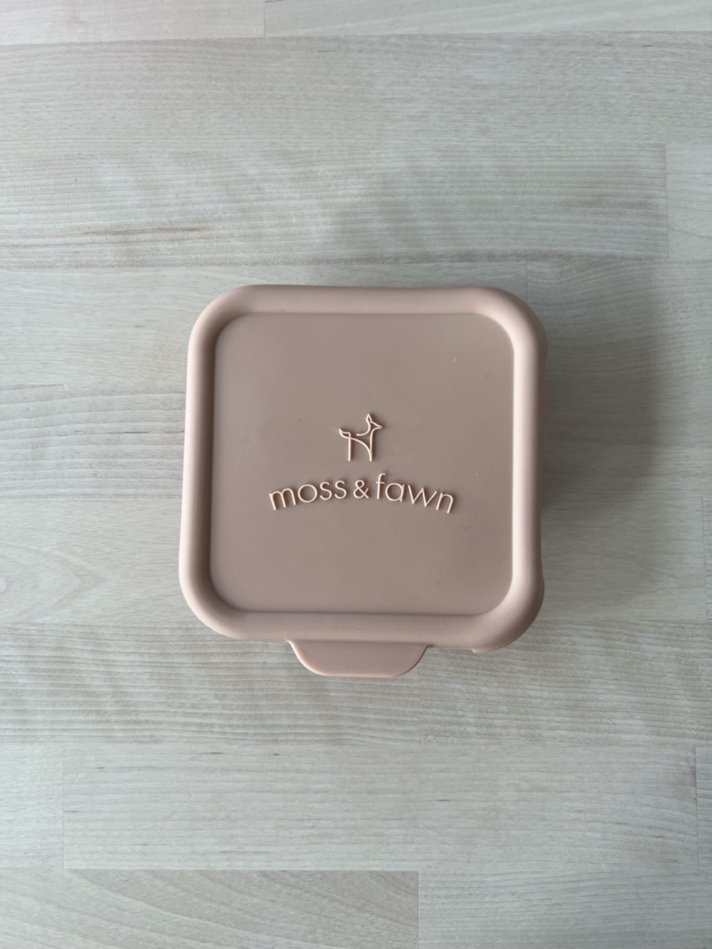 Moss & Fawn Silicone Ice Cube Tray for Forage Feeder in Terracotta Non Toxic
